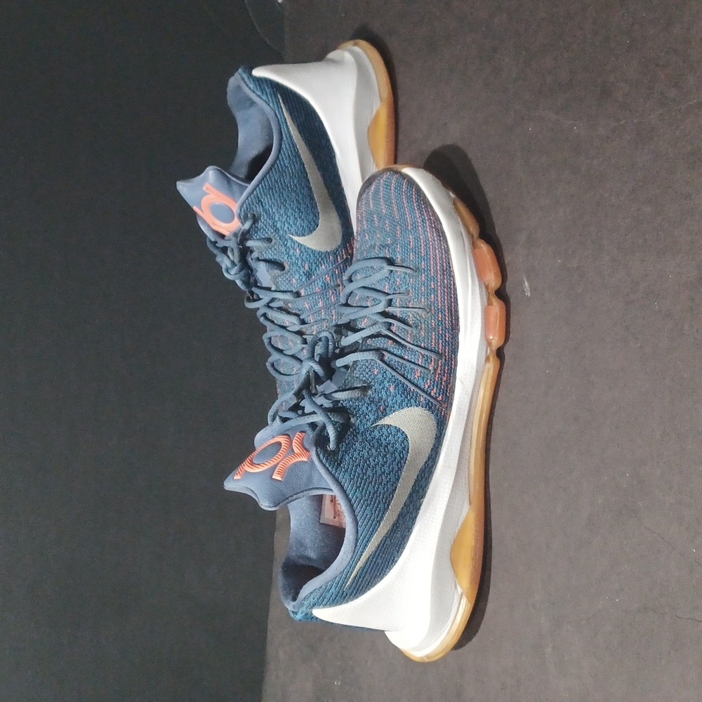 NIKE KD 8 VIII OCEAN FOG WHITE NAVY  BLUE PINK MEN'S Sz 10.5 749375-414